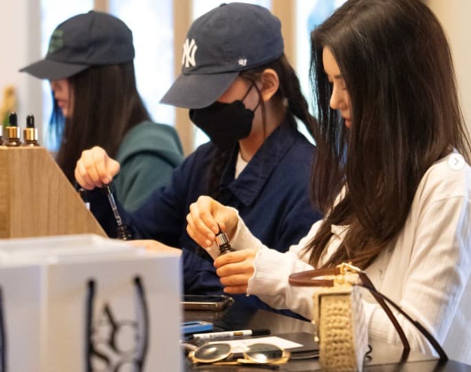 향수 제작 공간